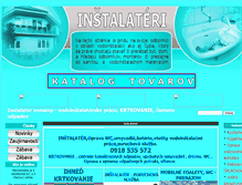 Tablet Screenshot of instalateri.sk
